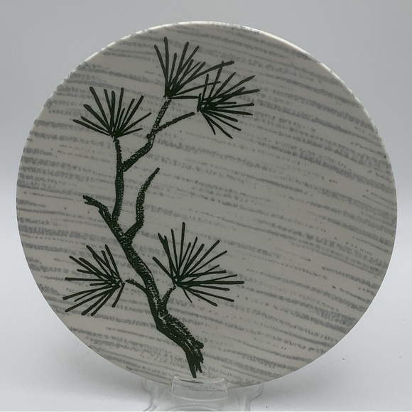 Six Vintage Primrose China Co. Desert Pine 7” Plates - Picture 8 of 12